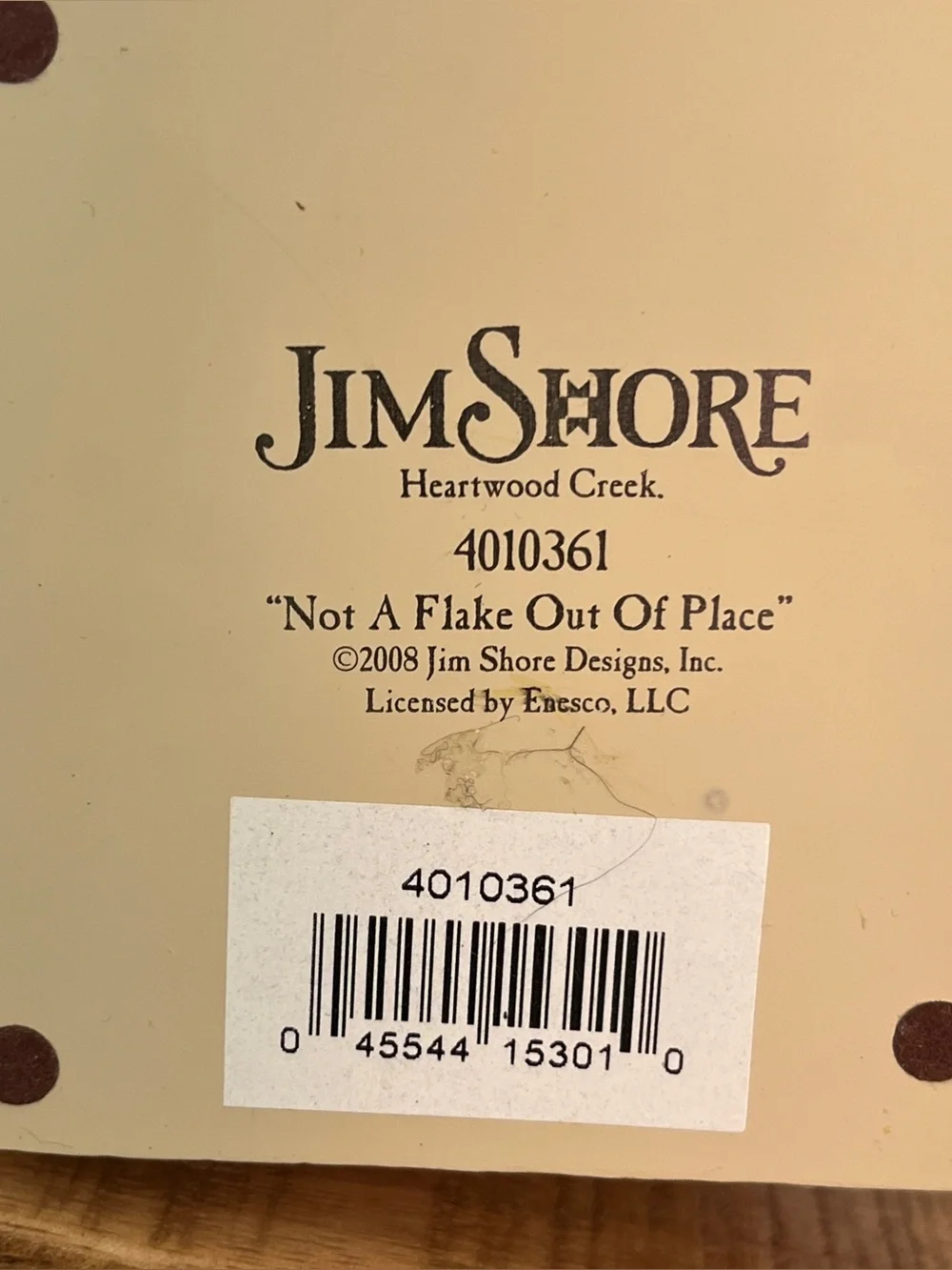 Jim Shore nib jim